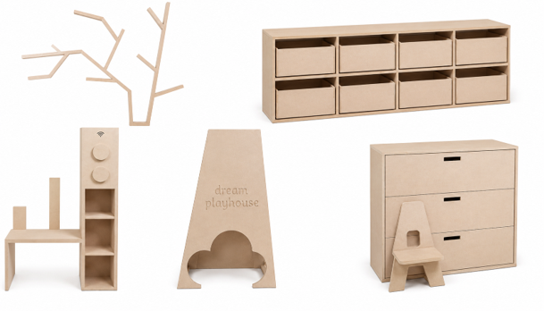 Kiddopouch children's furniture range by Famewalk