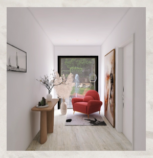 Rehabilitation centre interior concept